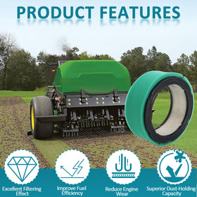 Podoy packaging includes one air filter and pre filter