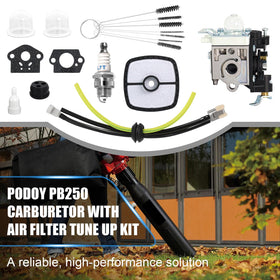 Podoy PB250 vent for proper pressure release and trouble-free carburetor function.