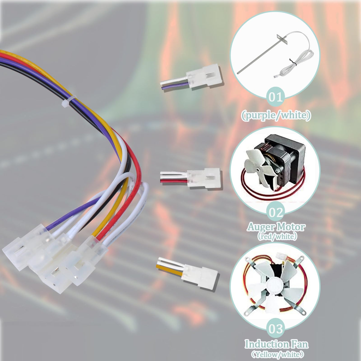 Podoy P-setting mode adjusts smoke time for extended cooking sessions.