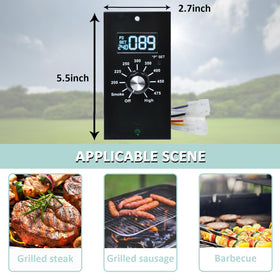 Podoy smoke mode aids low-temperature smoking for flavorful results.