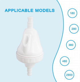 Podoy Polaris-compatible backup valve kit ready replacement for cleaner maintenance.