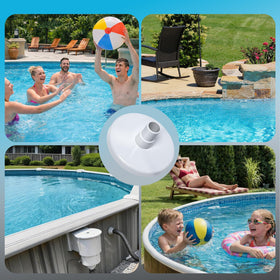 Ideal for above-ground pools during routine cleaning sessions.
