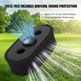 Podoy pre-filter 11013-7025 enhances filtration for cleaner intake in mowers
