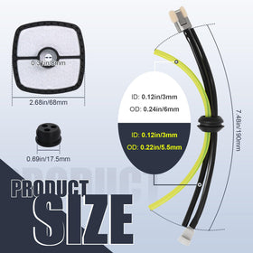 Podoy SRM210 compatible with Echo tools for easy maintenance and versatility.