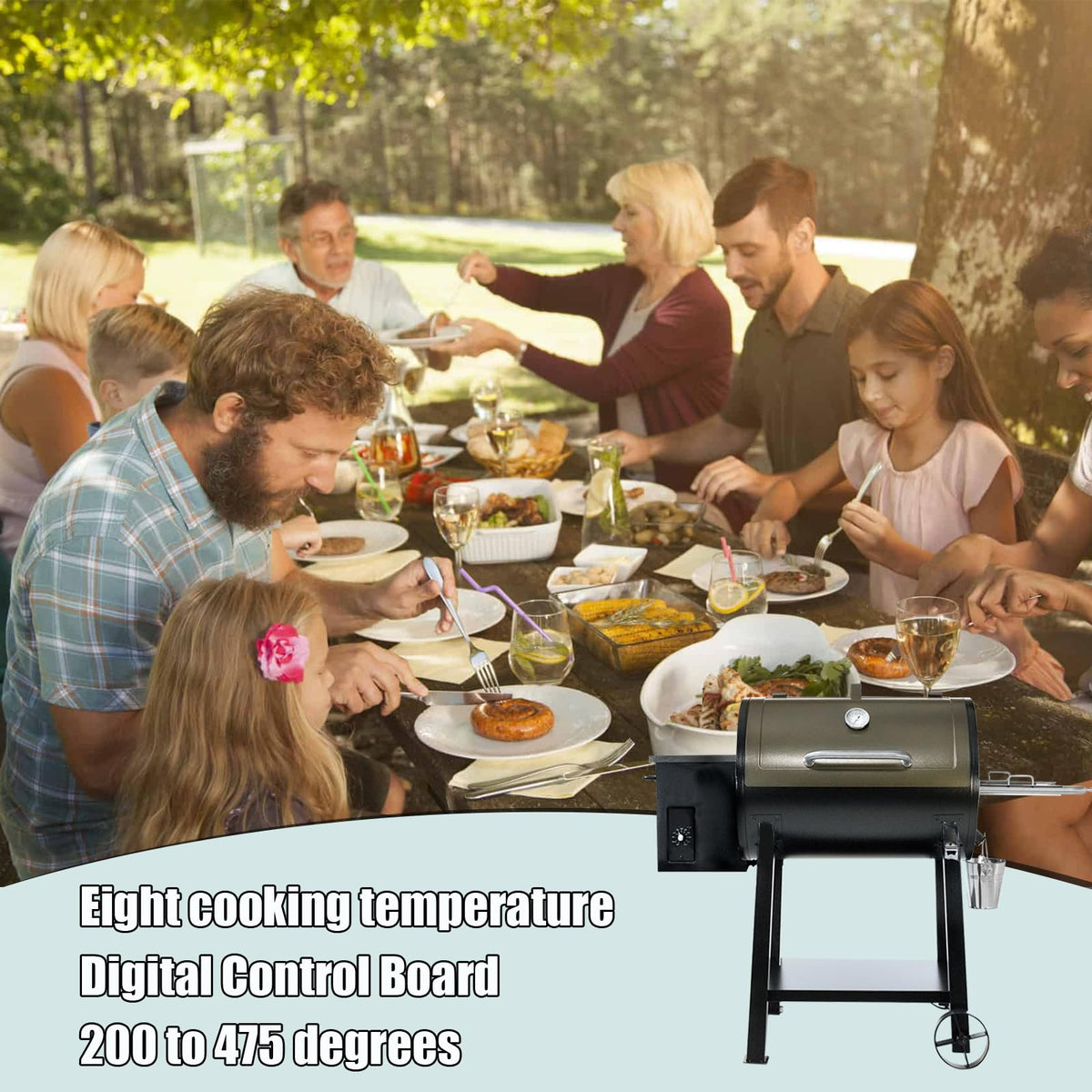 Podoy standard plug-and-play installation for easy setup with Pit Boss grills.