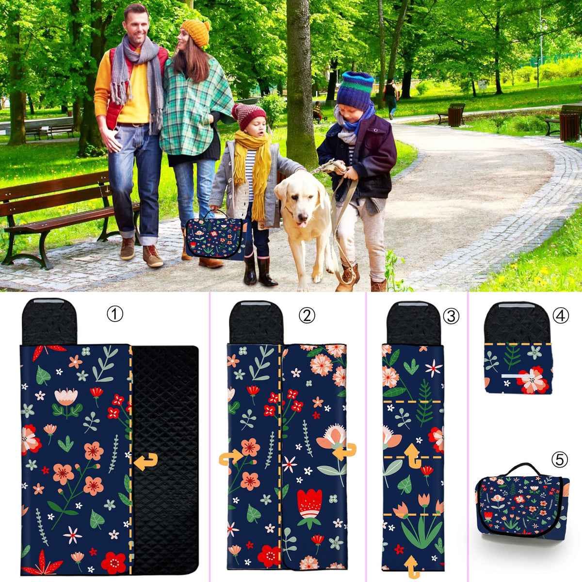 Poedist large size fits 6-8 adults comfortably.