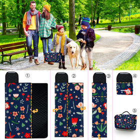 Poedist large size fits 6-8 adults comfortably.