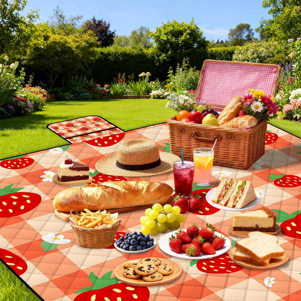 Poedist rich pattern print adds aesthetic vibe to outdoor moments.