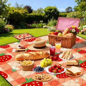 Poedist rich pattern print adds aesthetic vibe to outdoor moments.