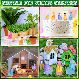 Poen alpaca miniatures for DIY projects and creative displays