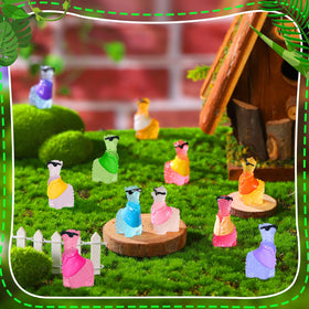 Poen miniature alpaca for dollhouses adds charming detail