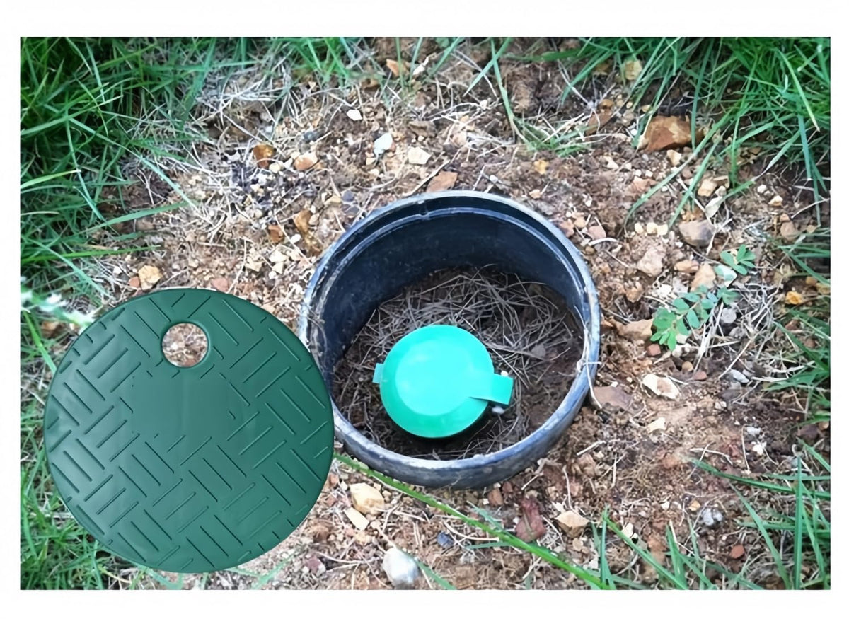 POFUIERKN round valve box cover designed for 5.5 inch ID and 6 inch OD
