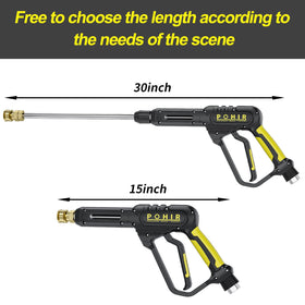 POHIR 3/8 inch quick-connect fitting for fast accessory setup
