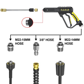 POHIR M22 15mm converging fitting for wide compatibility