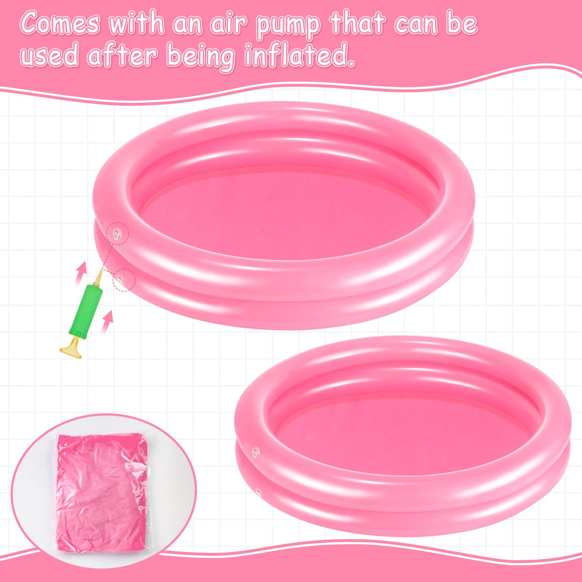 POILKMNI bath basin for pool cleaning enables quick dirt removal