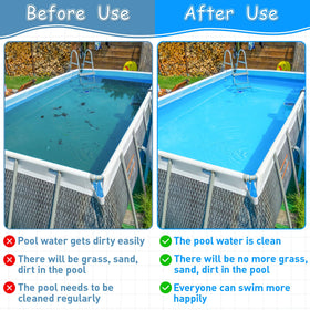 POILKMNI foot-wash basin beside your pool for rinses.