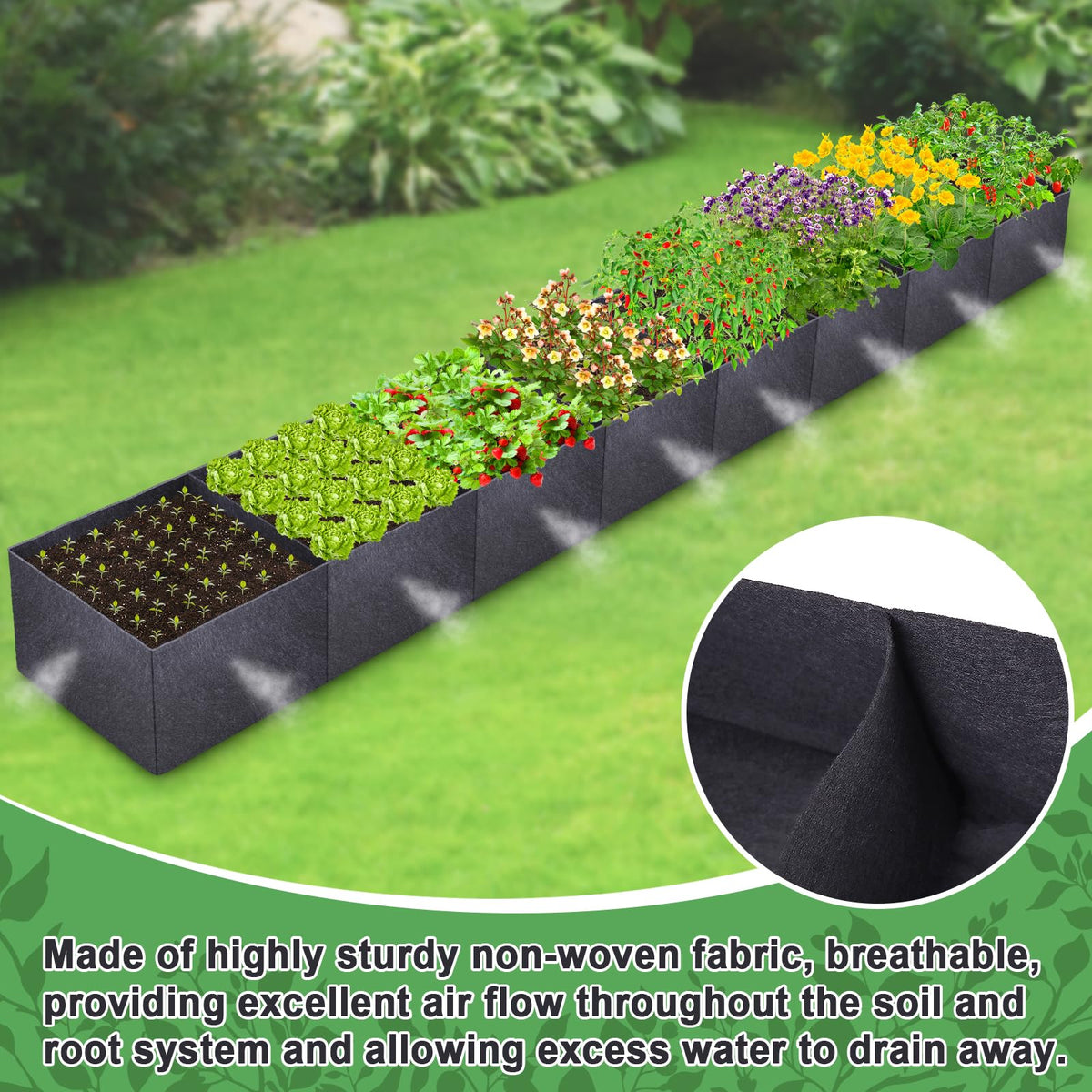 POILKMNI deck-ready setup for compact growing space.