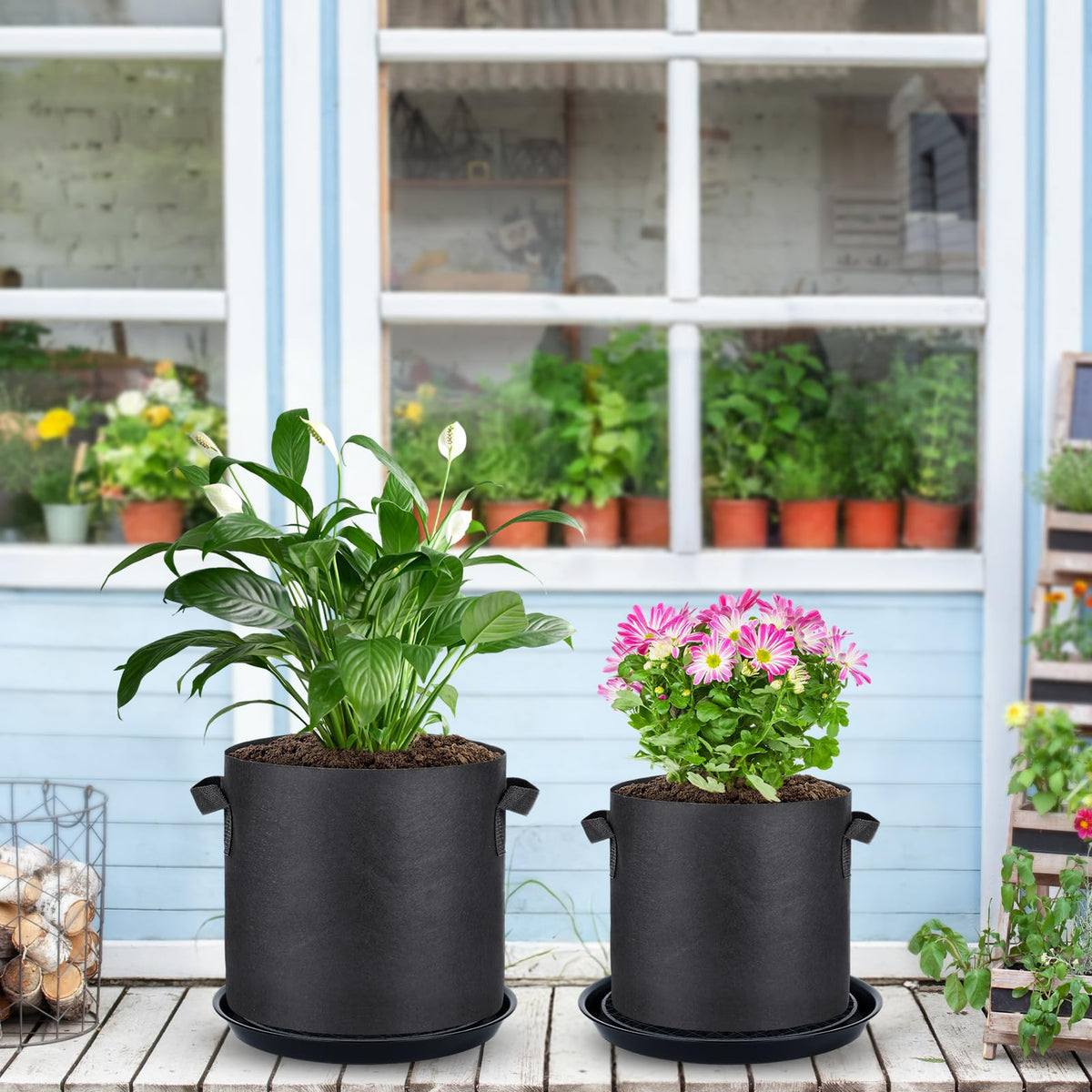 POILKMNI ventilated grid design promotes airflow around plant roots.