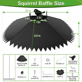 Poiyham adjustable-opening baffle demonstrates versatile opening for different posts