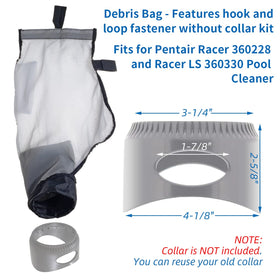 Pokin easy-install design streamlines bag replacement after wear.