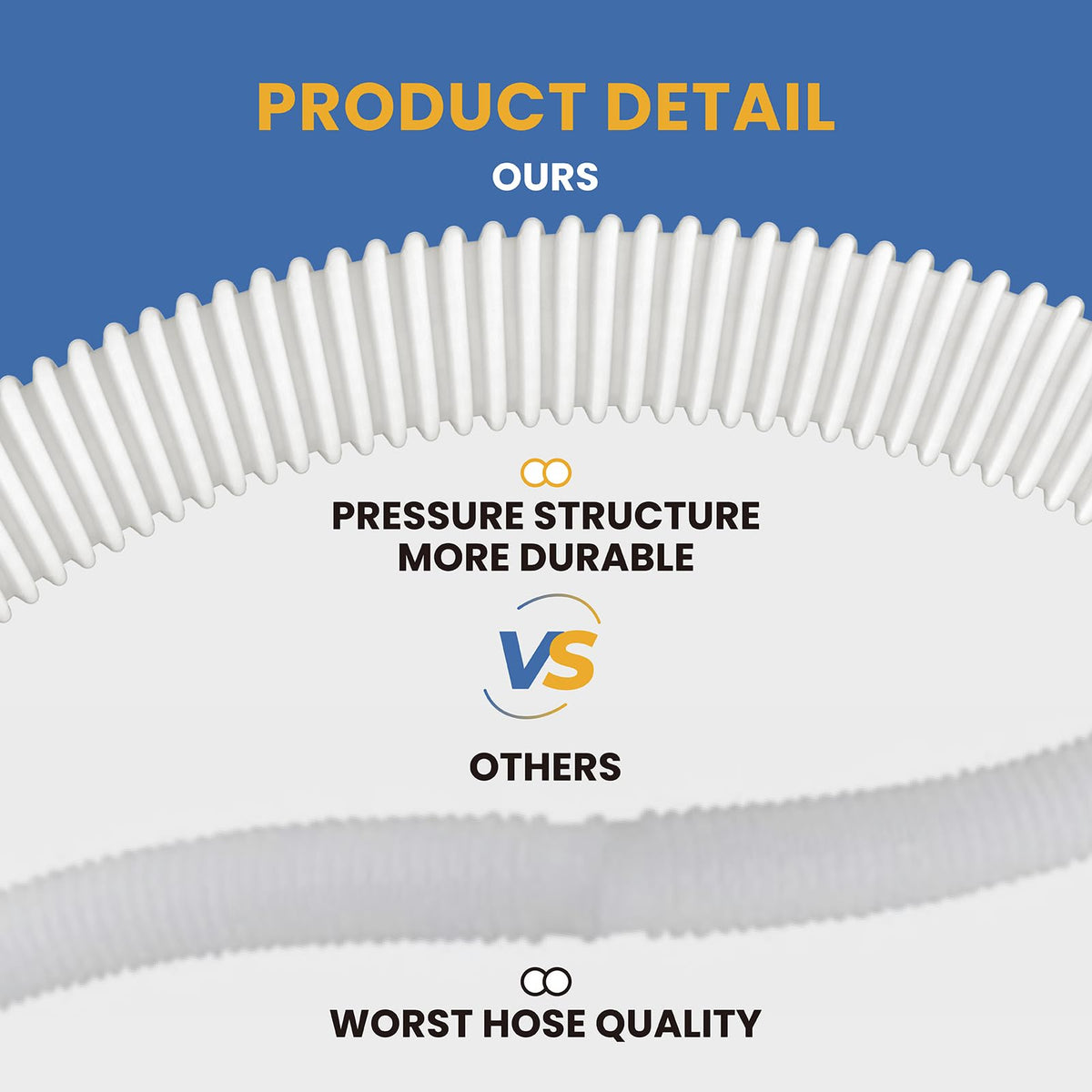 Pokin easy-install hose reduces downtime during maintenance and swaps.