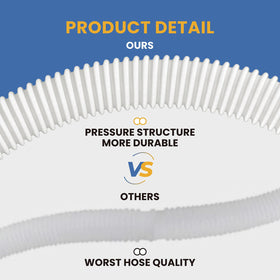 Pokin easy-install hose reduces downtime during maintenance and swaps.