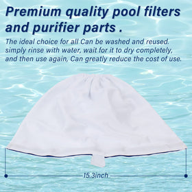 Pokin filter bag for small-wheeled Aquabot S2-40/S2-50, enhanced cleaning efficiency.