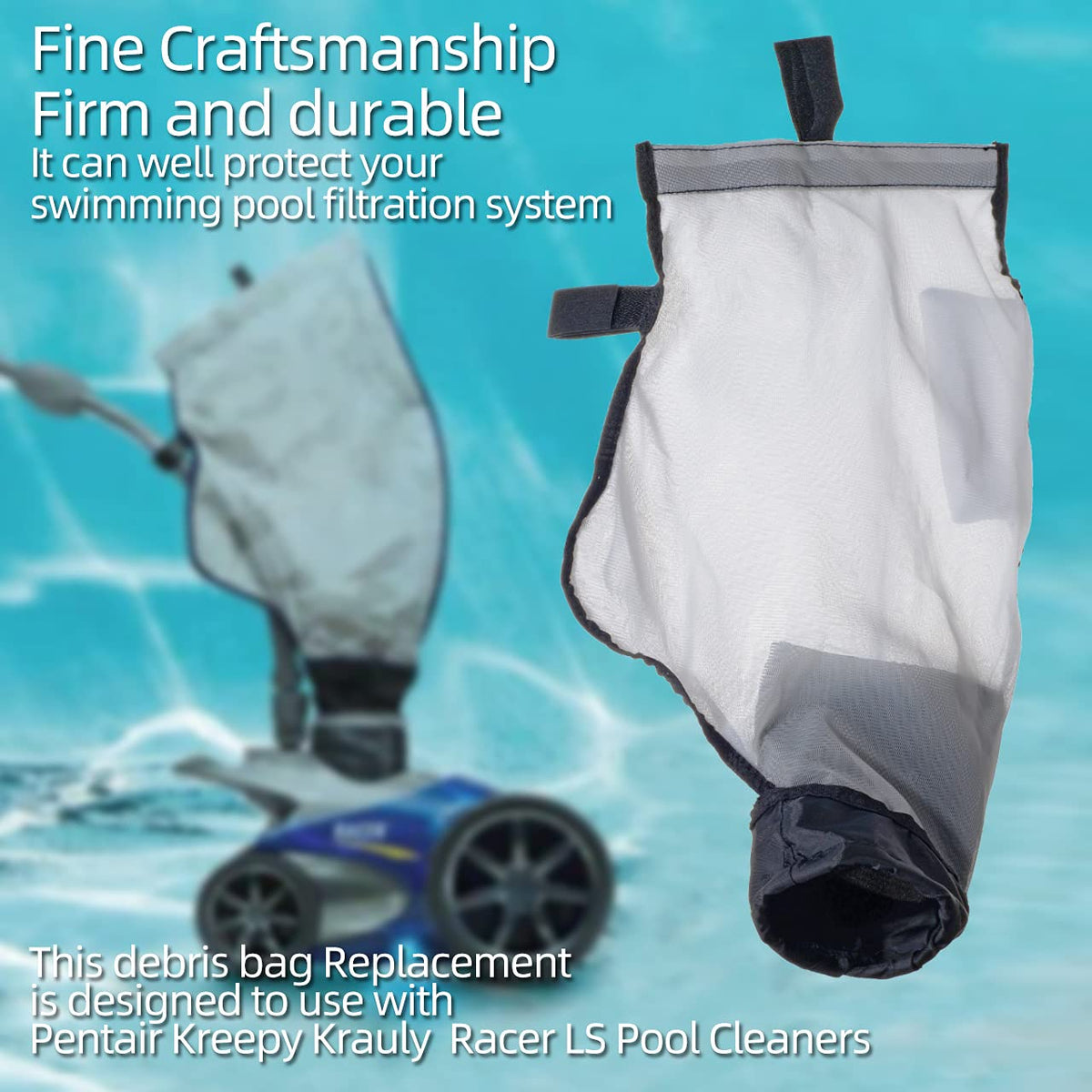 Pokin replacement parts fit Pentair Racer cleaners for smoother operation.