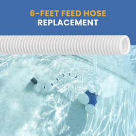 Pokin Polaris 360 compatible hose line ensures dependable cleaning results.