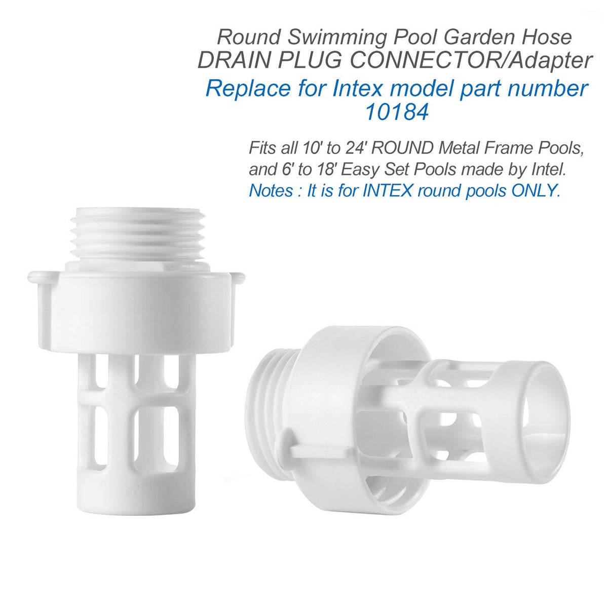 Pokin 1-pack drain adapter for easy replacement