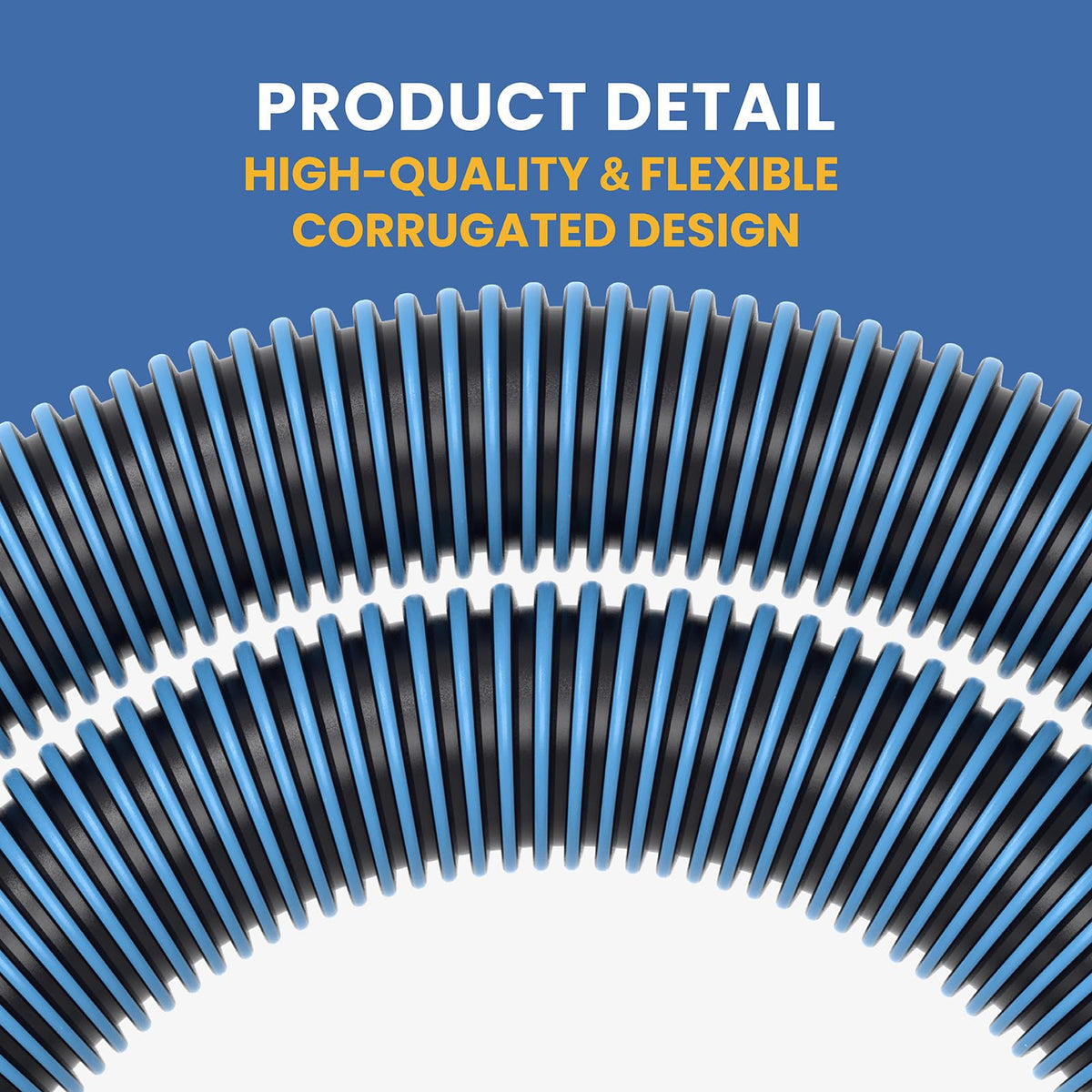 Pokin non-swivel end fits skimmer for smooth, reliable operation