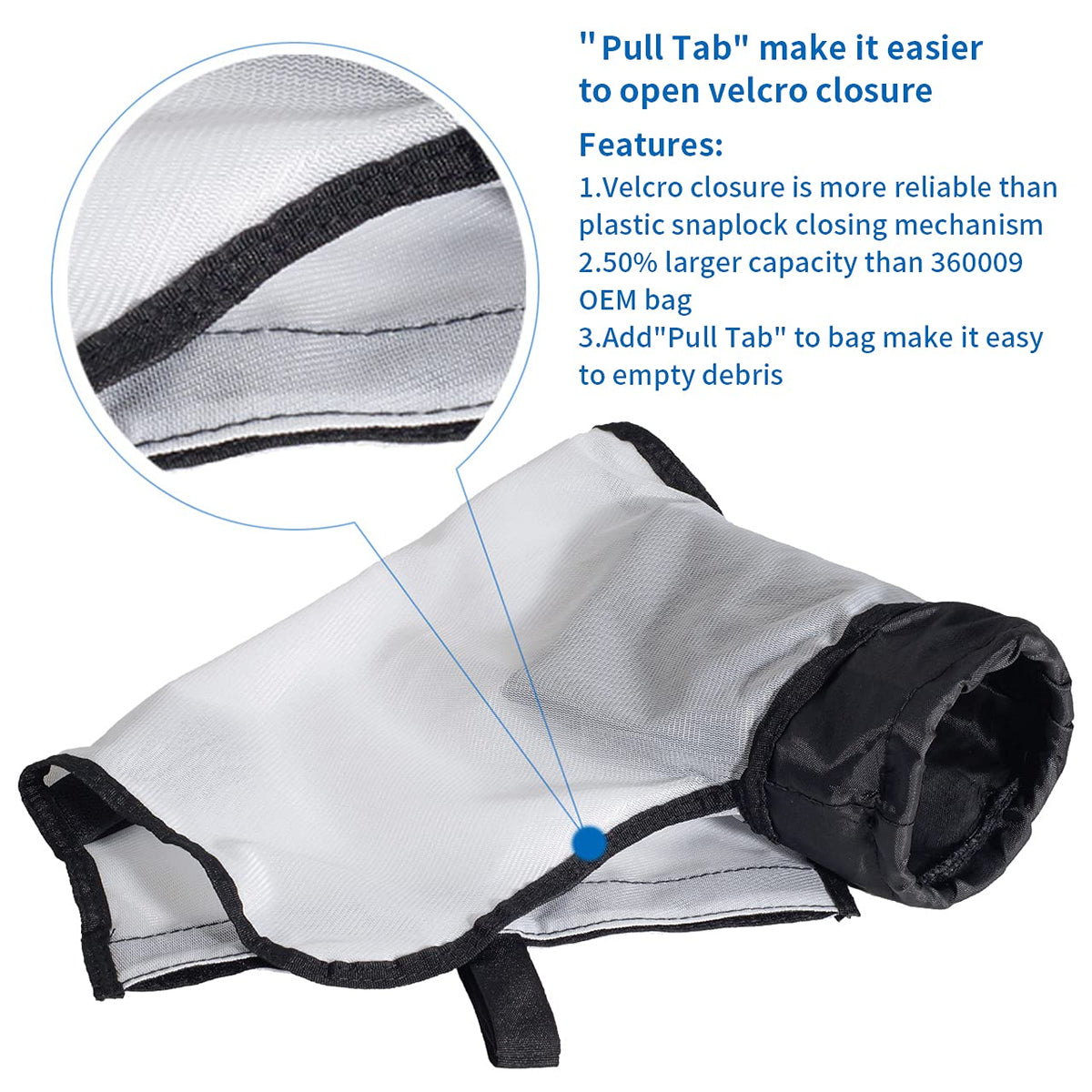 Pokin Racer-compatible bag supports fast swaps during routine maintenance.
