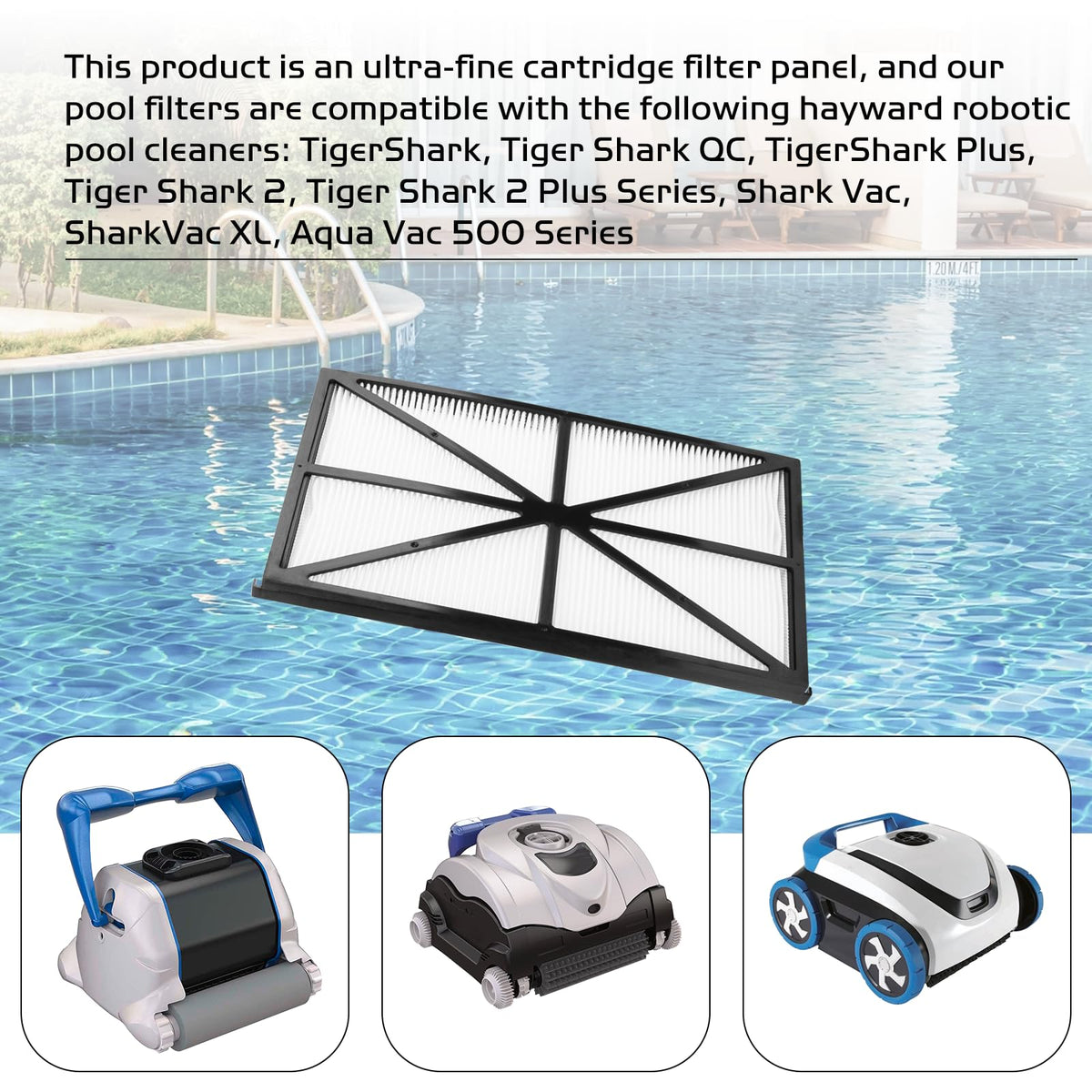 Pokin RCX70101 dimensions indicate precise fit for compatible pool cleaners