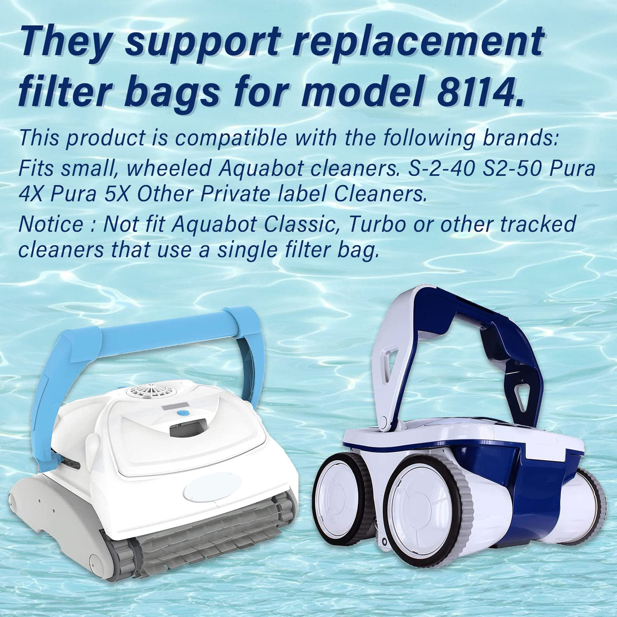 Pokin washable reusable pool filter bag promotes eco-friendly filtration.