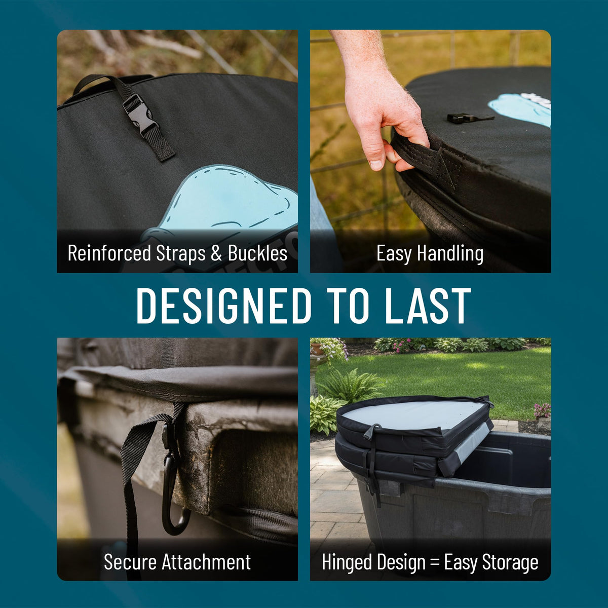 Polar Protector debris-protection cover blocks leaves and bugs from the stock tank.