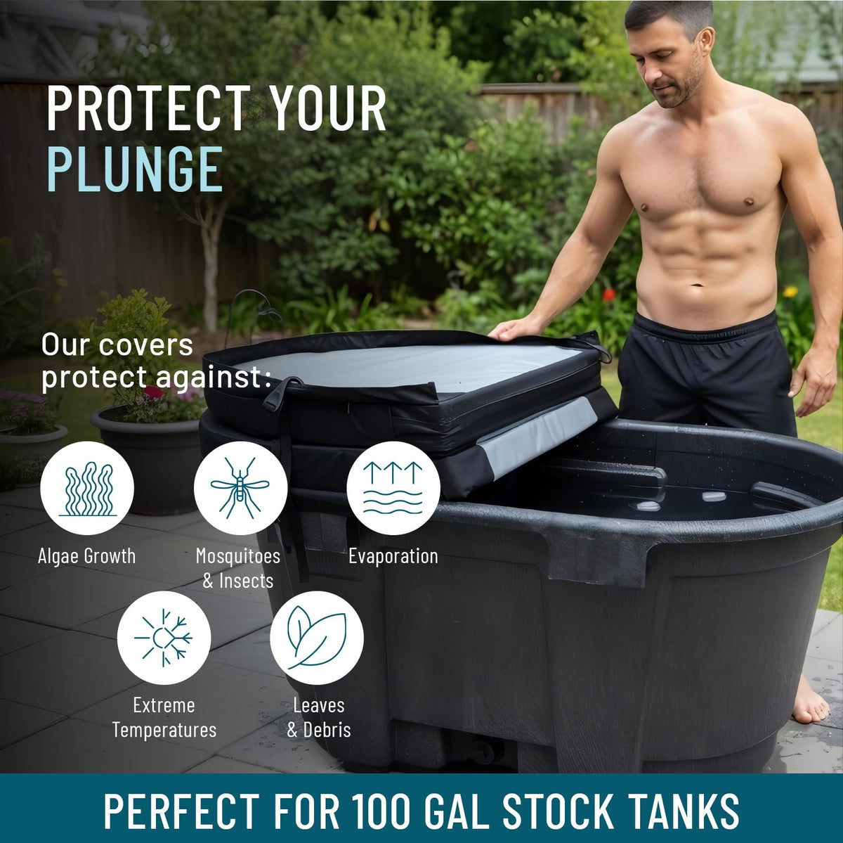 Polar Protector durable construction withstands outdoor use for long-lasting protection.
