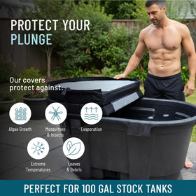 Polar Protector durable construction withstands outdoor use for long-lasting protection.