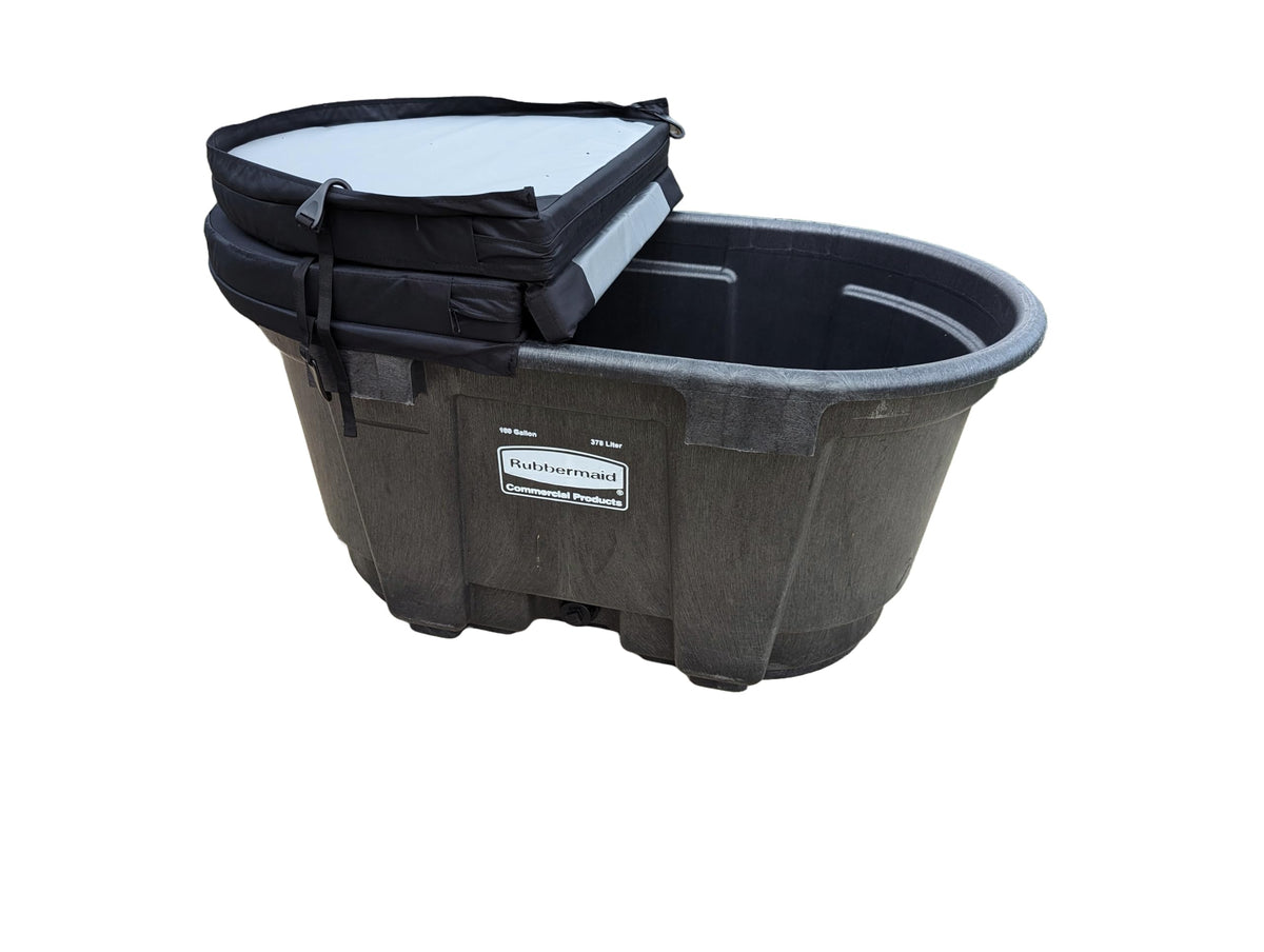 Polar Protector oval stock tank cover fits 32x52 inches for reliable coverage.