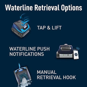 Polaris Freedom app notifications keep you informed during cleaning.