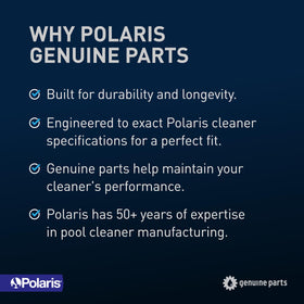 Polaris Genuine Parts bundle supports cleaner performance and longevity.