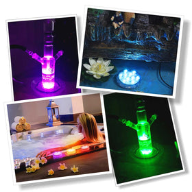 POLENTAT holiday terrarium light brightens decorative displays and jars.