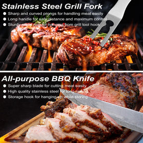 POLIGO basting brush for even sauce application.
