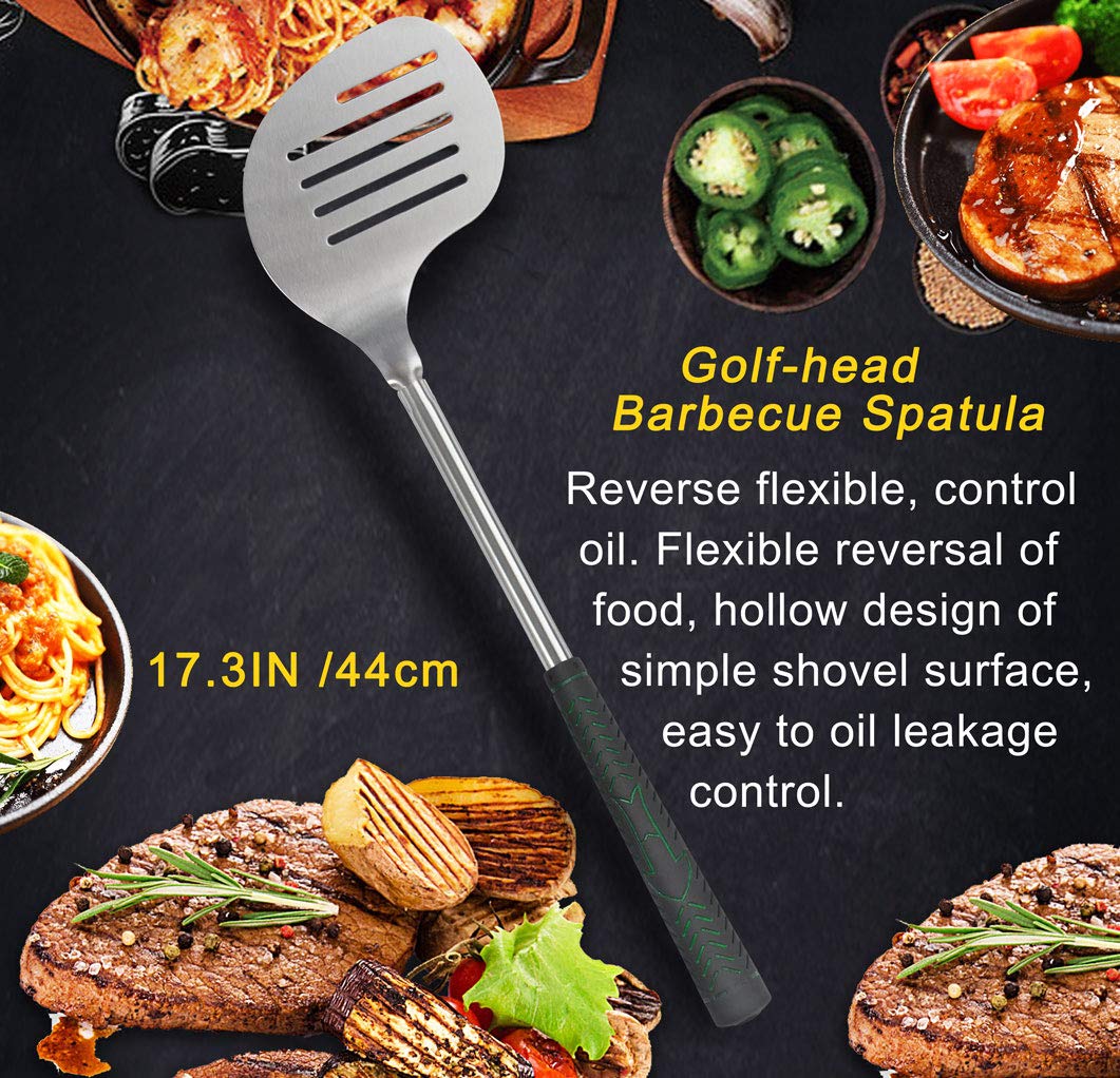 POLIGO golf-ball salt shaker for playful seasoning at the barbecue