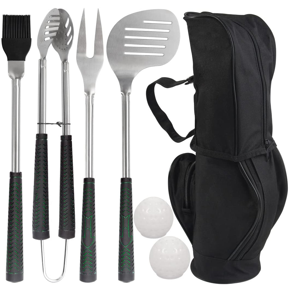 POLIGO golf-club spatula for precise flipping at the grill