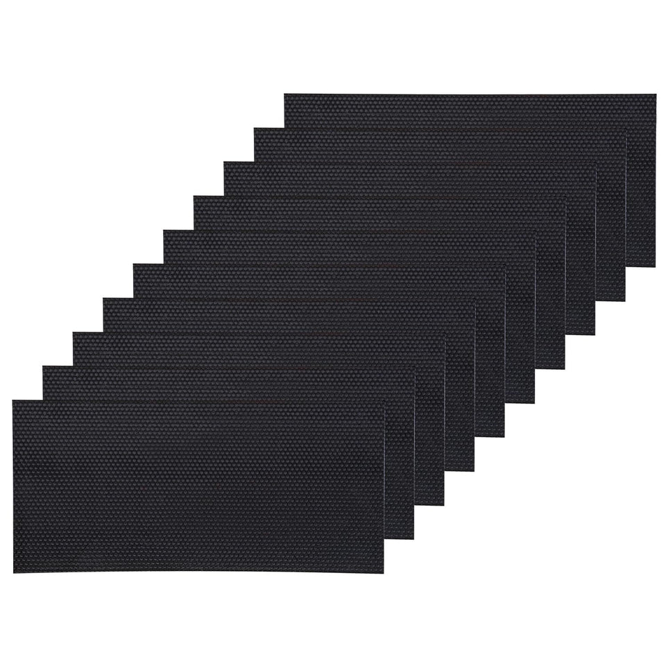 POLLIBEE Beehive Foundation deep 8-1/2-inch black sheets ready for standard frames