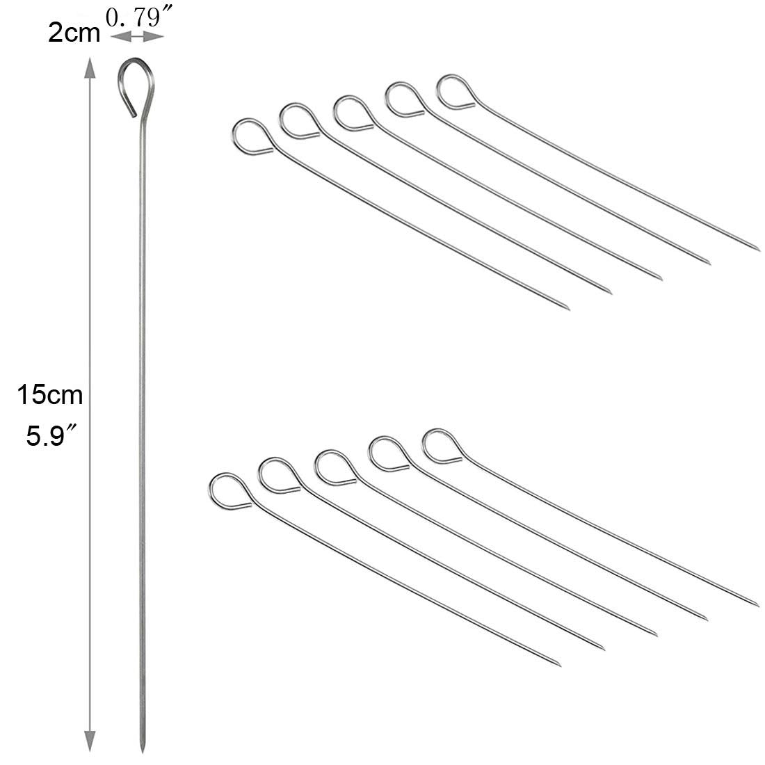 Polly Online cocktail sticks martini picks enhance presentation and easy garnishes.