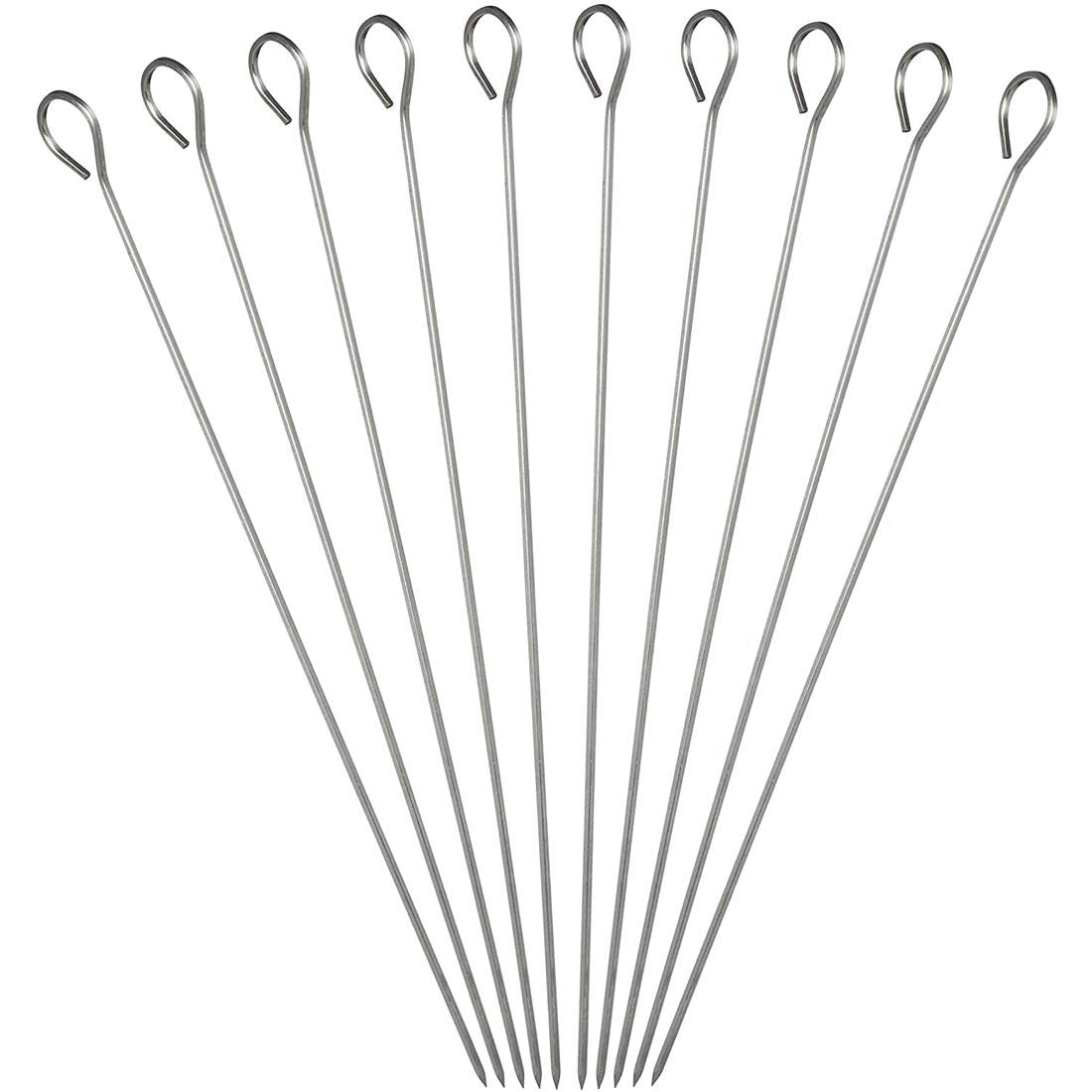 Polly Online reusable stainless steel picks reduce waste and are dishwasher-safe.