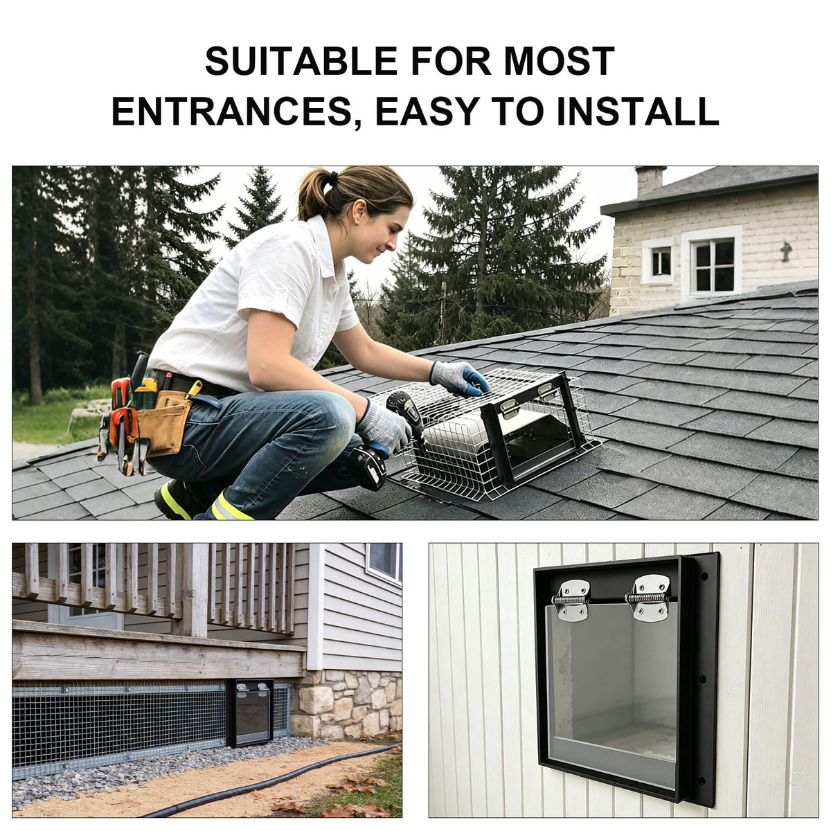 POLXIYY all-weather acrylic panel design resists rust and lasts longer.
