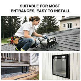 POLXIYY all-weather acrylic panel design resists rust and lasts longer.