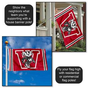 Polyester flag fabric 150d for durable outdoor use